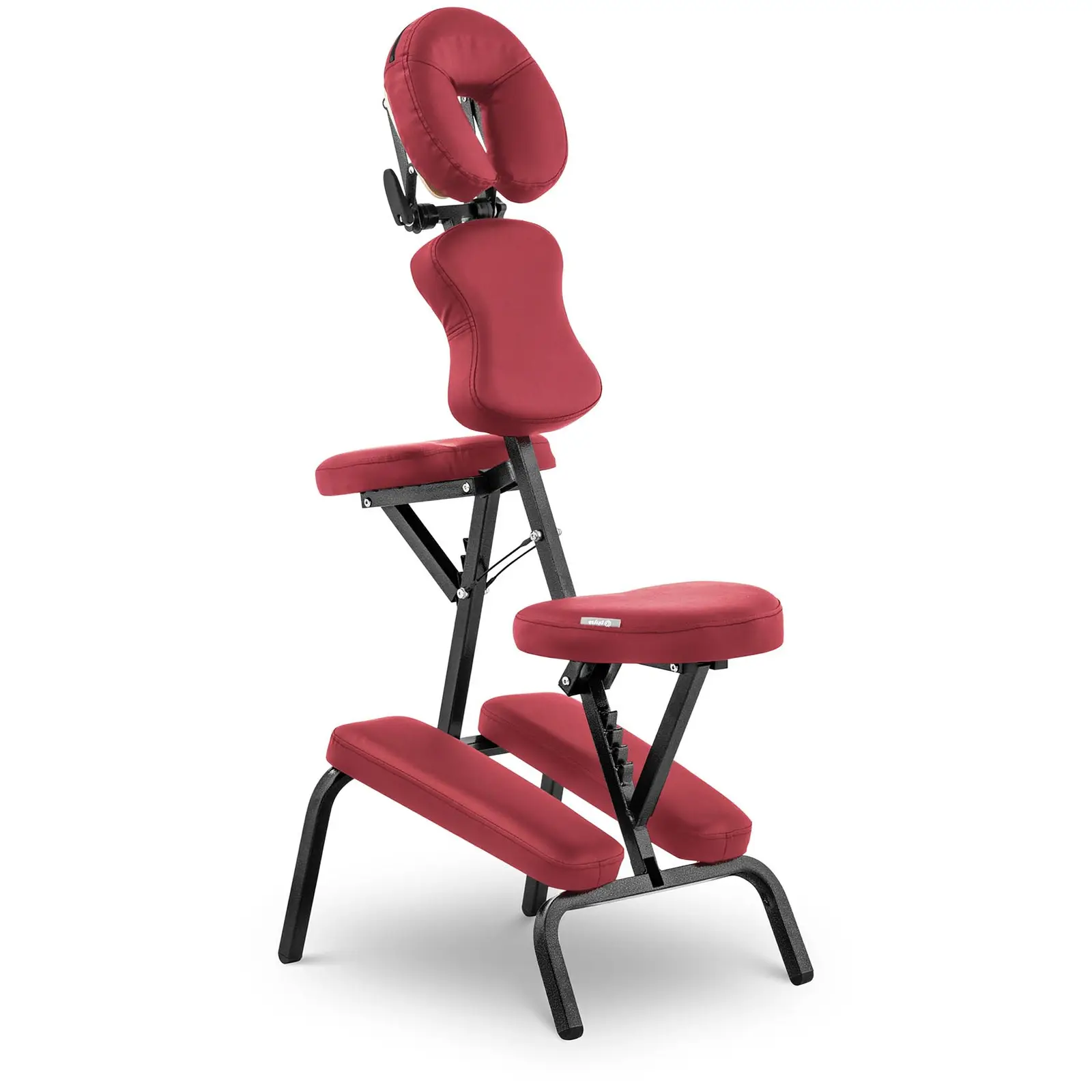 Сгъваем масажен стол - - 130 кг - Червен
