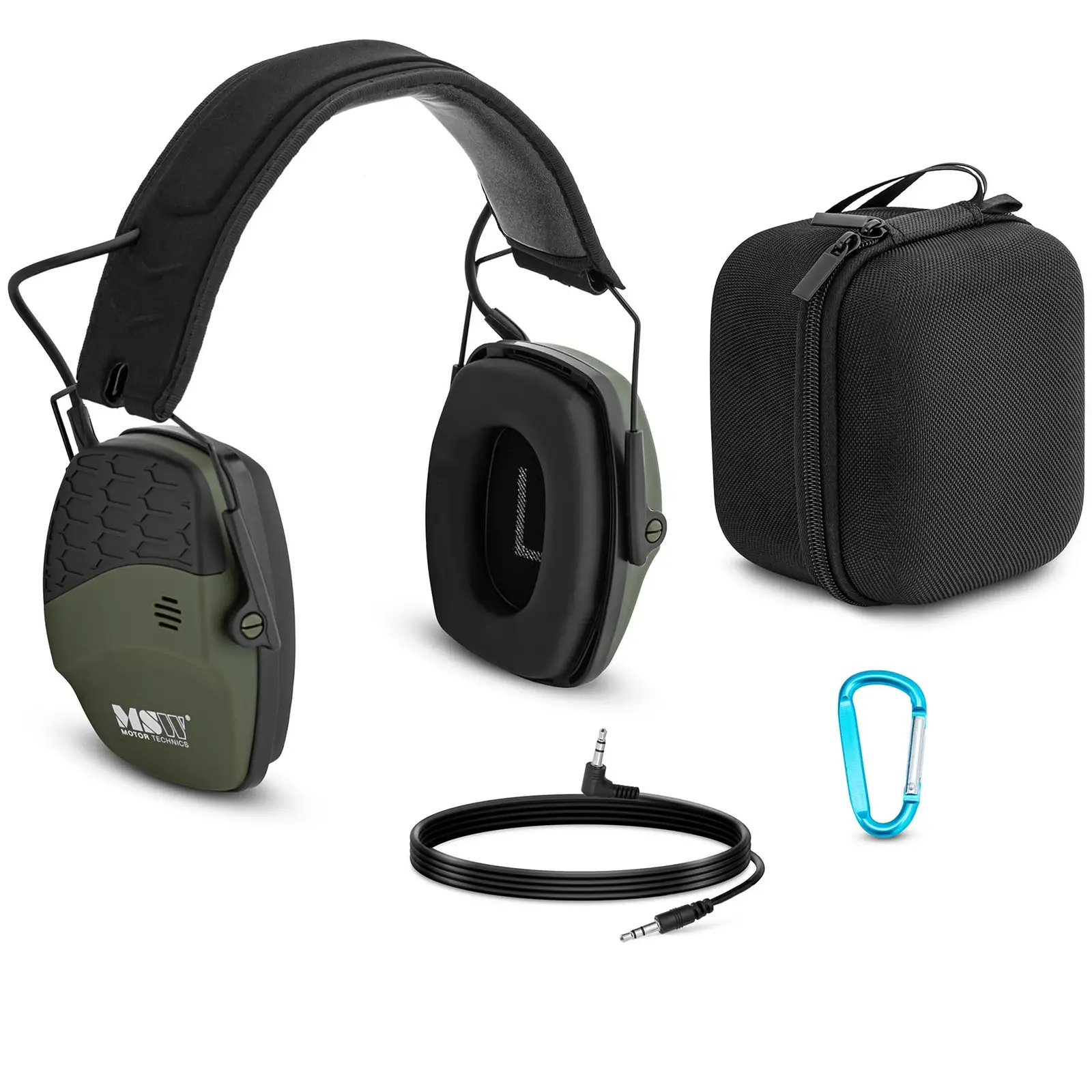 Bluetooth слушалки с шумопотискане - динамичен външен контрол на шума - зелени